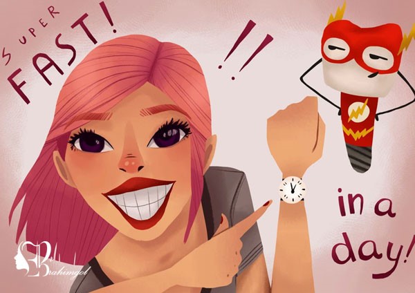 کشیدن دندان و ایمپلنت فوری