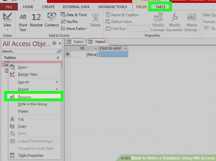 مراحل ساخت پایگاه داده