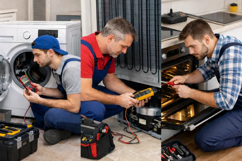 تعمیر و سرویس لوازم خانگی در محل